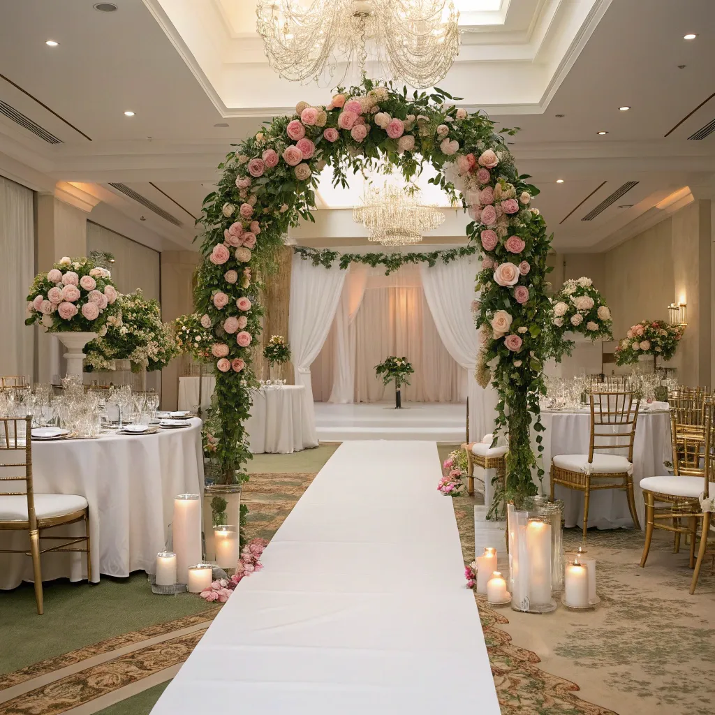 Elegant Wedding Setup
